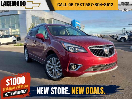 2020 Buick Envision Premium II 2.0T | Panoramic Sunroof Red