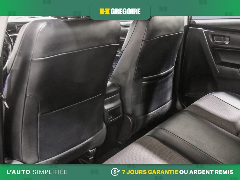 Toyota Corolla 823044 | SE AUTO AC CUIR GR ELECT CAMERA DE RECUL BLEUTOOTH 2019 Noir Laval - photo #25