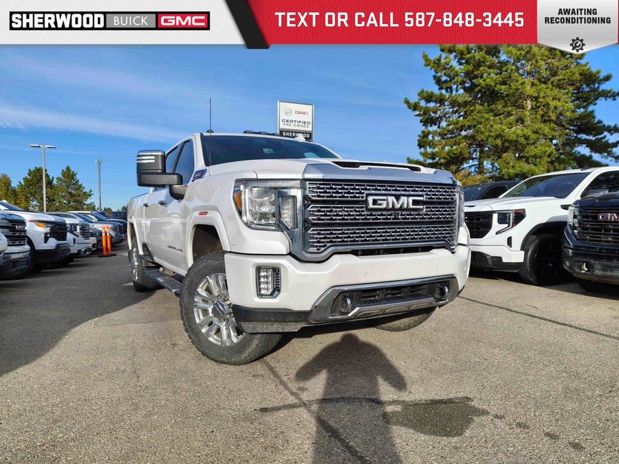 2020 GMC Sierra 3500HD Denali Ultimate | Technology/Safety II/Driver Alert II Packages White