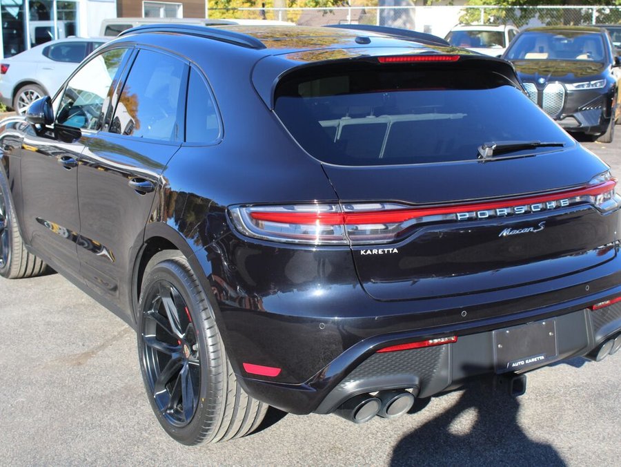 Porsche Macan MACAN S awd panoramic navigation sieges ventiles 2024 Noir