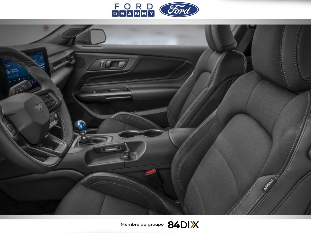 2026 Ford Mustang Shadow Black Granby - photo #7