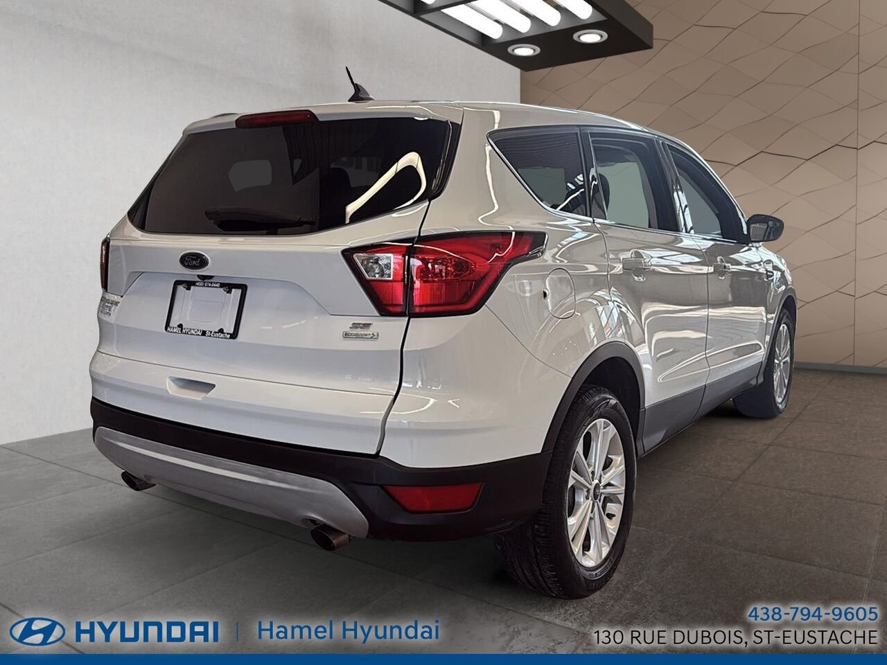 2019 Ford Escape White Saint-Eustache - photo #2