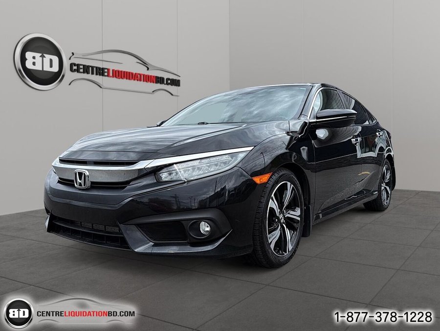 HONDA CIVIC BERLINE TOURING AUTOMATIQUE 2017 Noir
