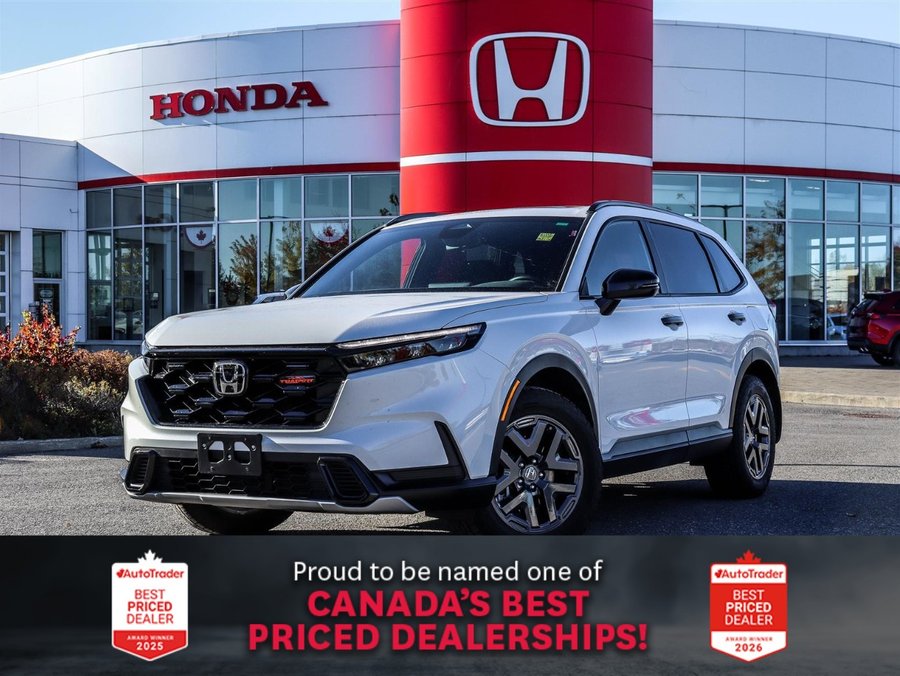 Honda CR-V hybride TrailSport AWD 2026 White