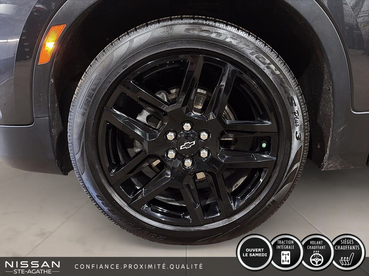 Chevrolet Blazer LT | TRACTION INTÉGRALE | JAMAIS ACCIDENTÉ | UN SEUL PROPRIÉTAIRE | APPLE CARPLAY | AUTOMATIQUE 2021 Gris Saint-Jérôme - photo #6