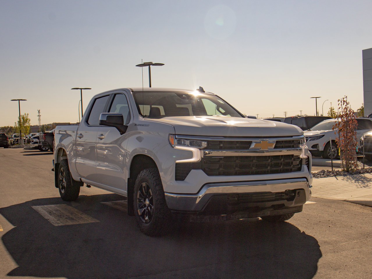 2023 Chevrolet Silverado 1500 4WD Crew Cab 147 LT White Sherwood Park - photo #12