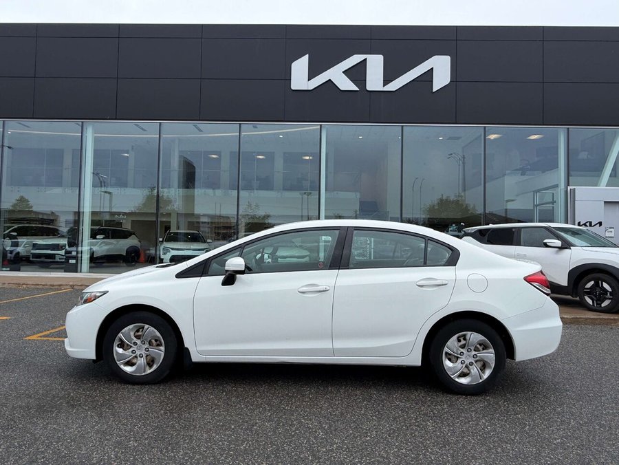 2015 Honda Civic LX White