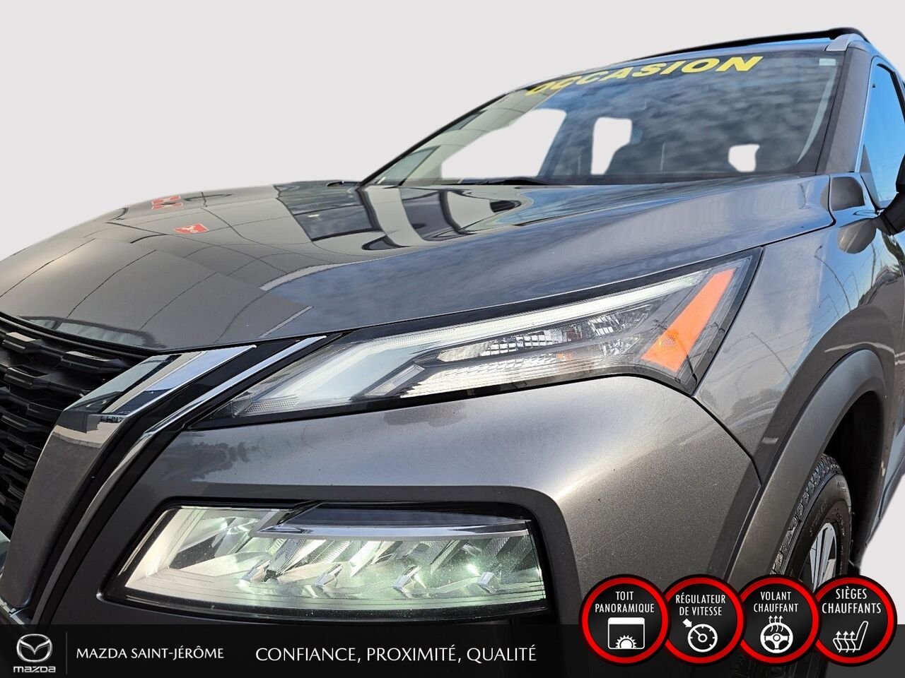 2023 Nissan Rogue Grey Ste-Agathe des Monts - photo #1