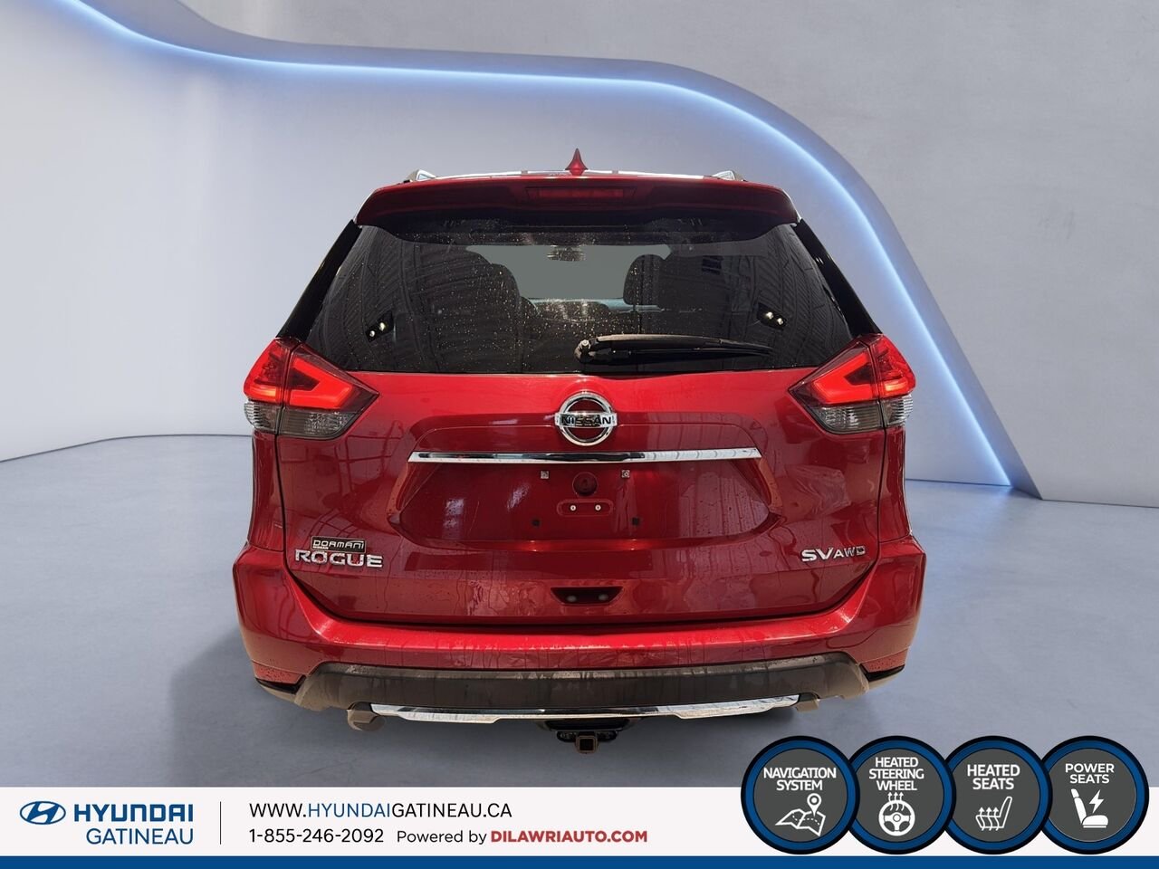 Nissan Rogue 2017 Rouge Gatineau - photo #2