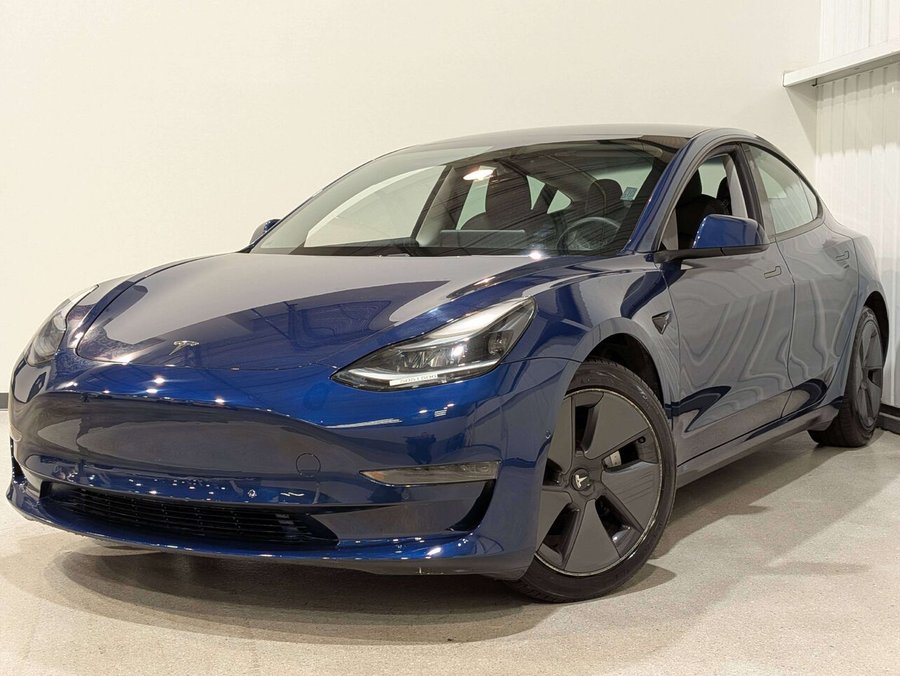Tesla Model 3 Standard Range Plus RWD 2021 Bleu