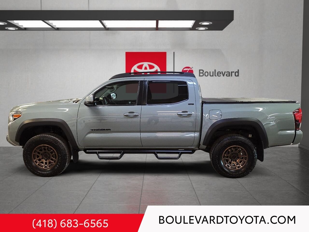Toyota Tacoma 100089A-122 | DOUBLE CAB 4X4 EMP.COURT 2023 Gris Québec - photo #6