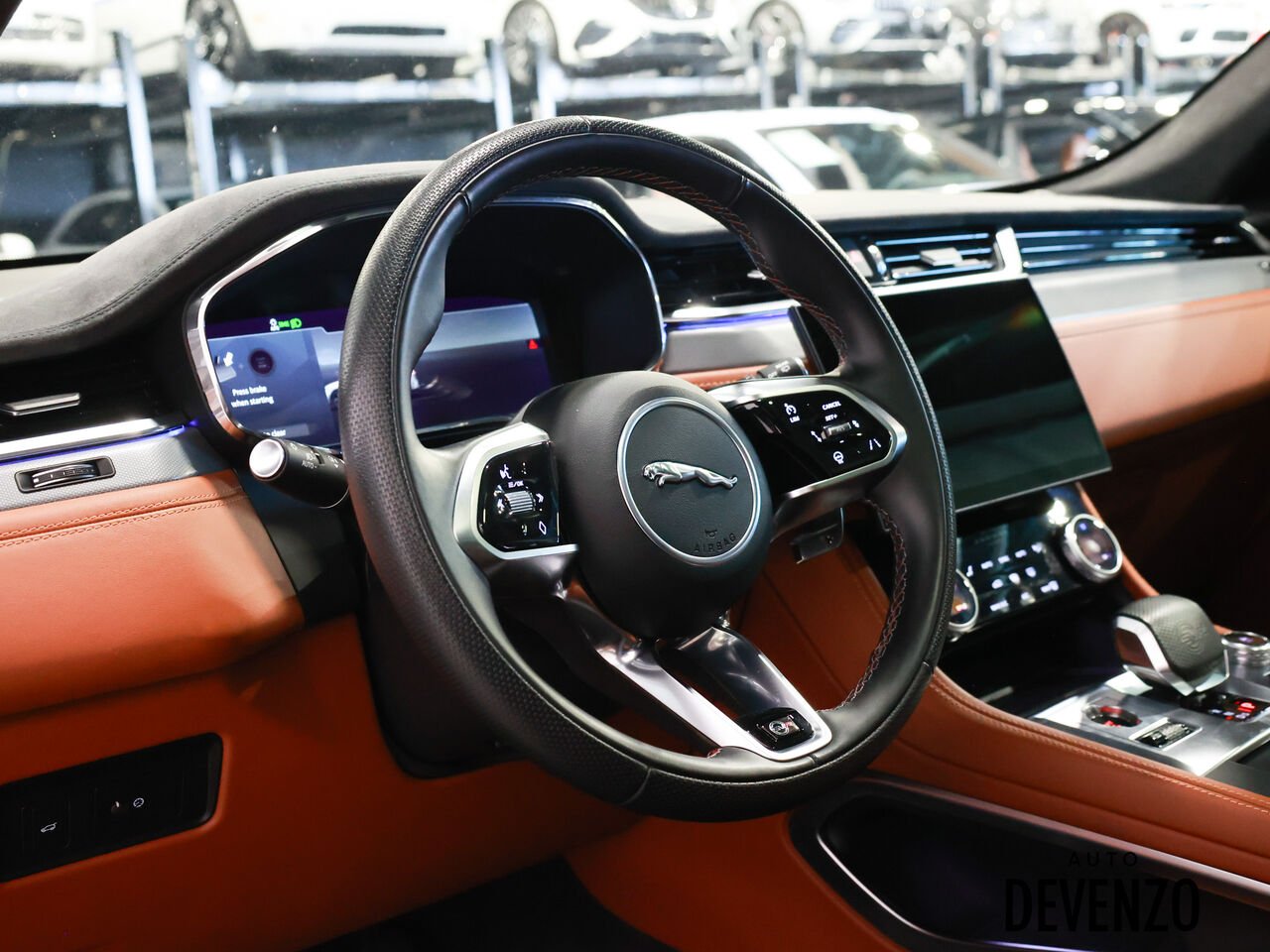 Jaguar F-PACE 2023 Bleu Saint-Eustache - photo #13