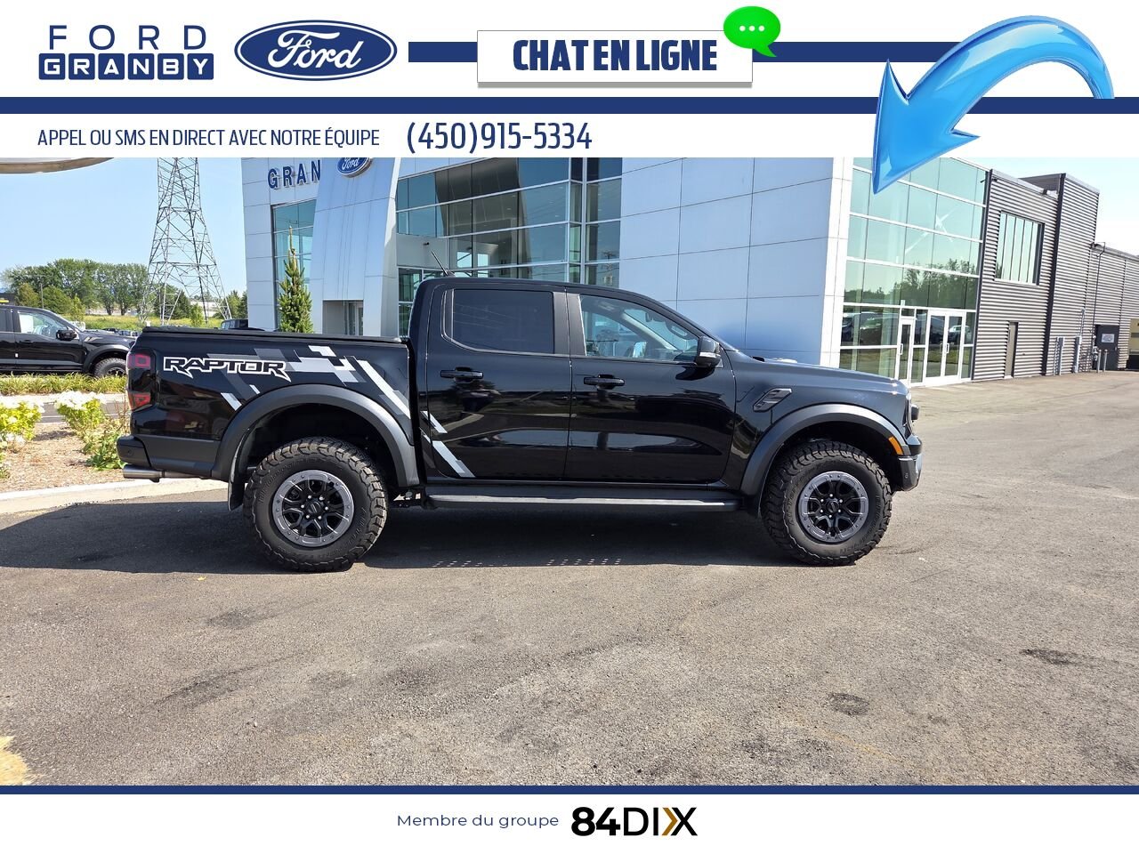 Ford RANGER 2024 Noir Granby - photo #7