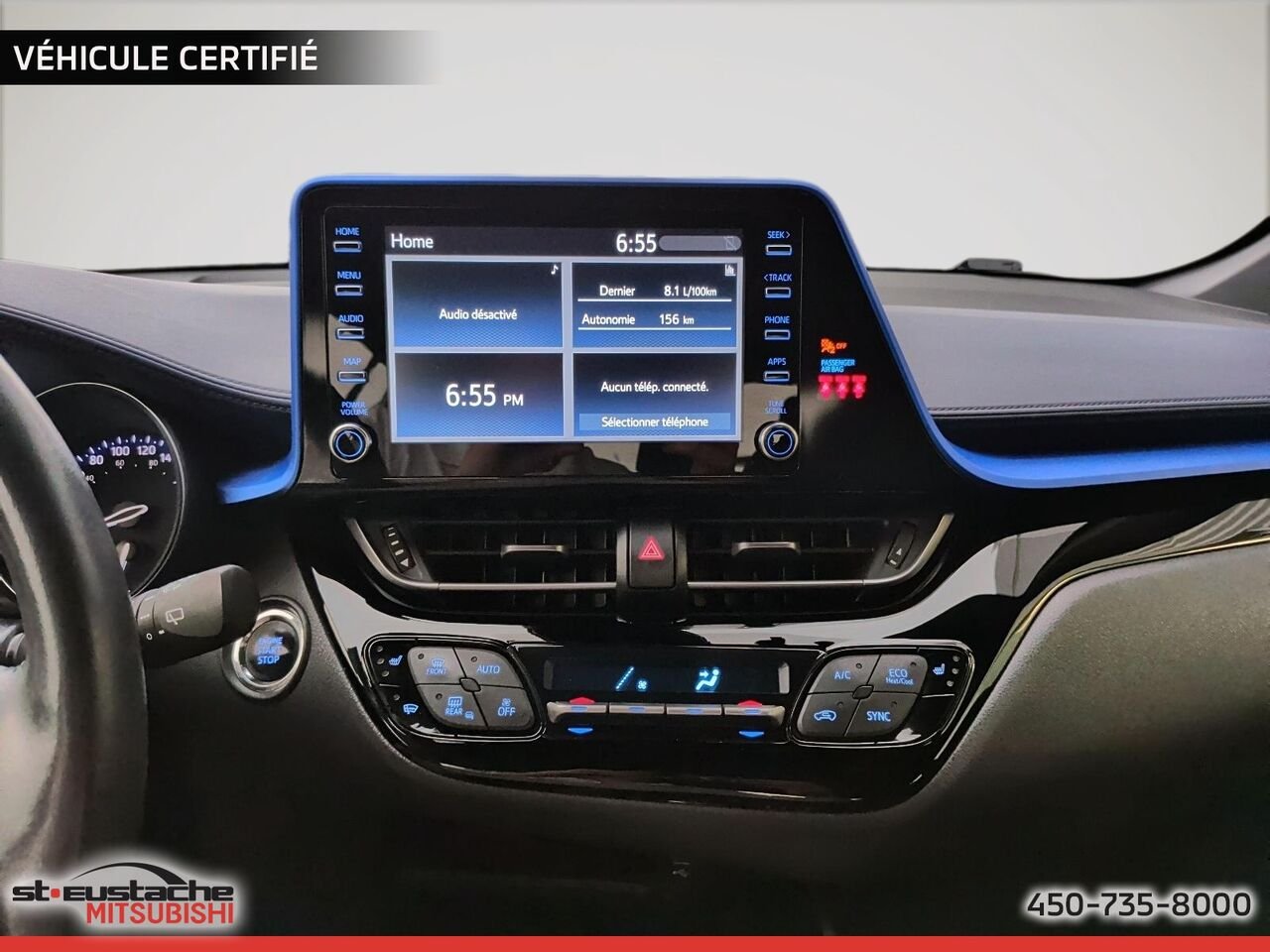 2021 Toyota C-HR Blue Saint-Eustache - photo #9