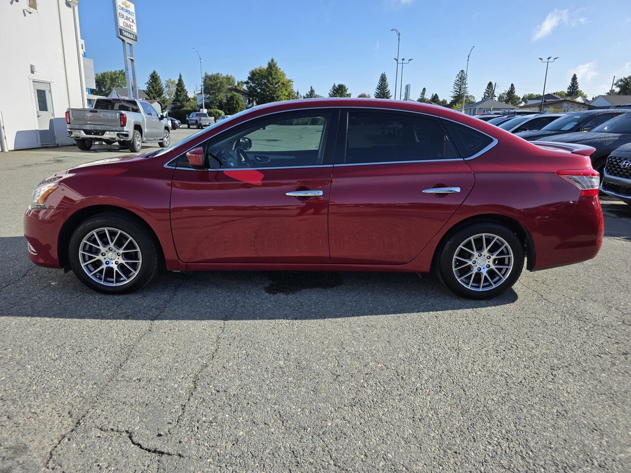 Nissan Sentra Berline 4 portes, CVT SV 2014 Rouge Rouyn-Noranda - photo #32
