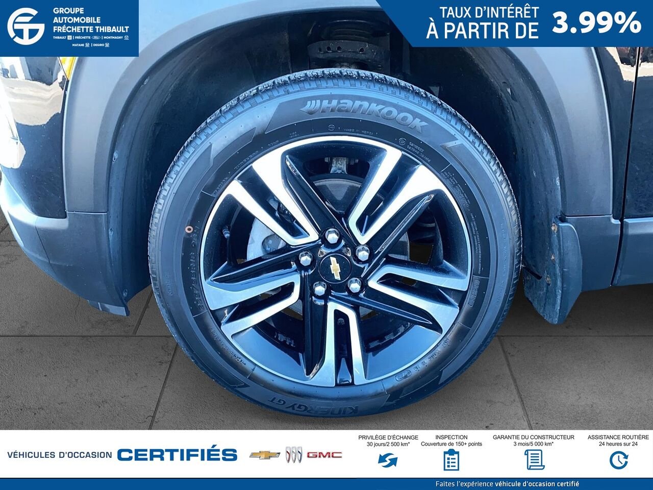 2024 CHEVROLET TRAILBLAZE Traction intégrale, 4 portes LT Black Montmagny - photo #6