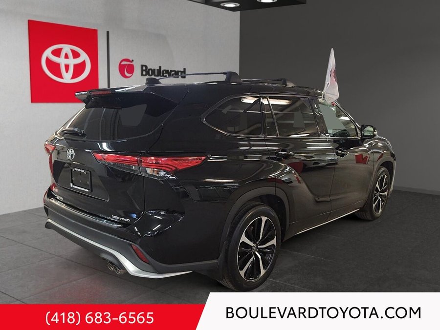 2022 Toyota Highlander XSE, AWD Black