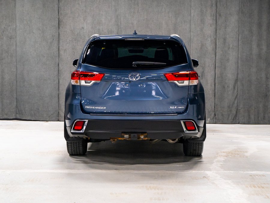2019 Toyota Highlander XLE AWD CUIR TOIT OUVRANT Blue