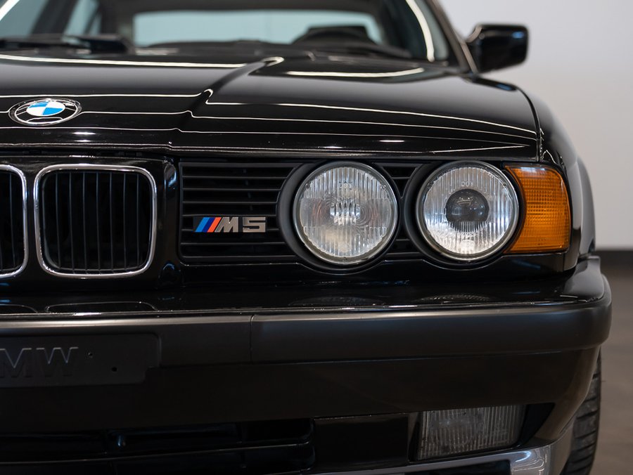 BMW 5 Series 1991 1991 Noir