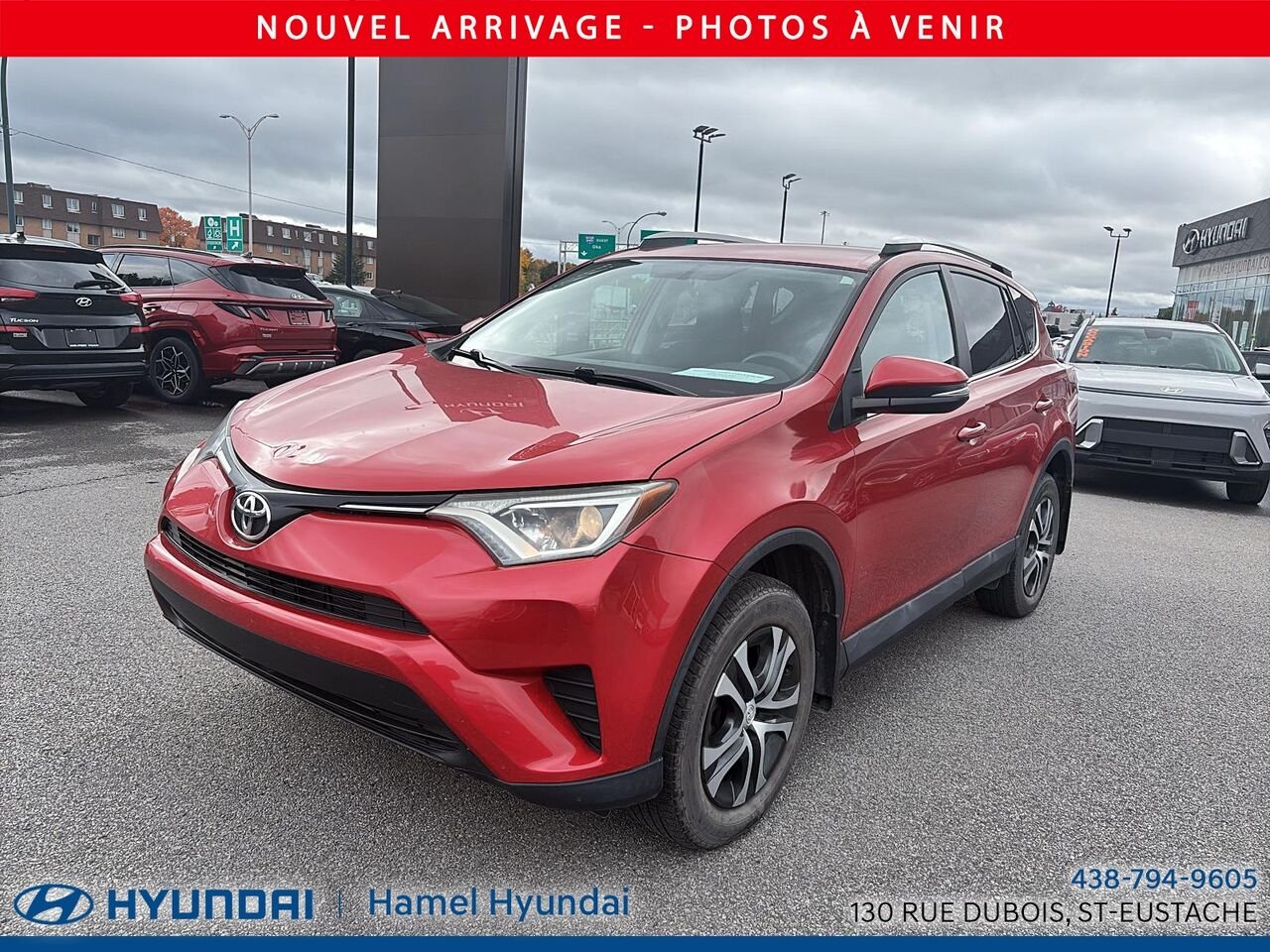 Toyota RAV4 2016 Rouge Saint-Eustache - photo #2