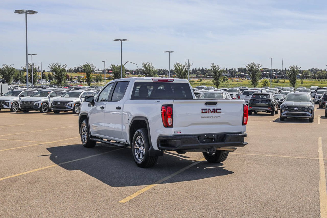 2024 GMC Sierra 1500 4WD Crew Cab 147 Pro White Sherwood Park - photo #5