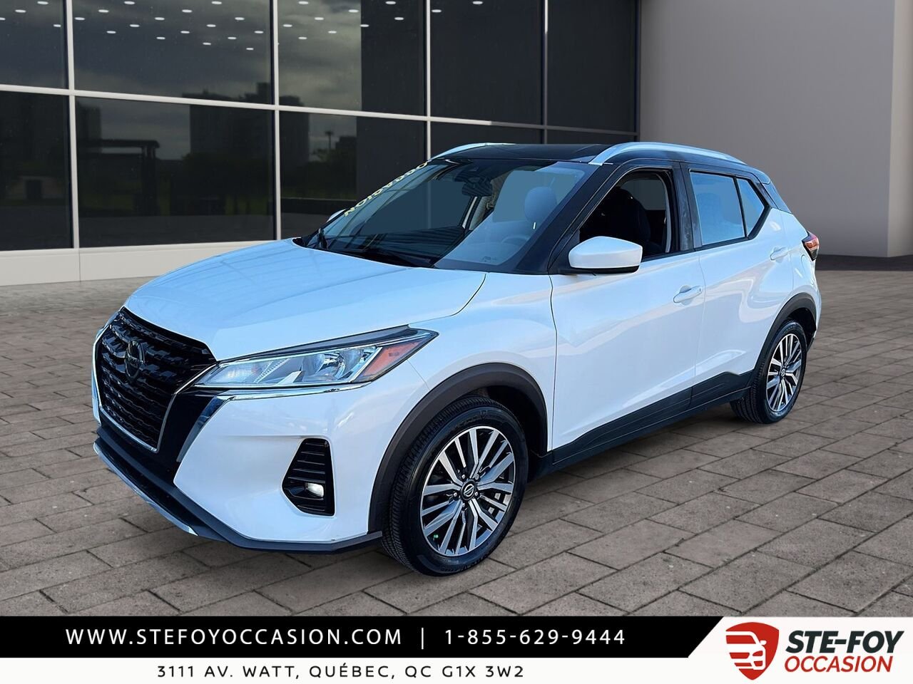 Nissan Kicks SV TA 2021 Blanc Québec - photo #0