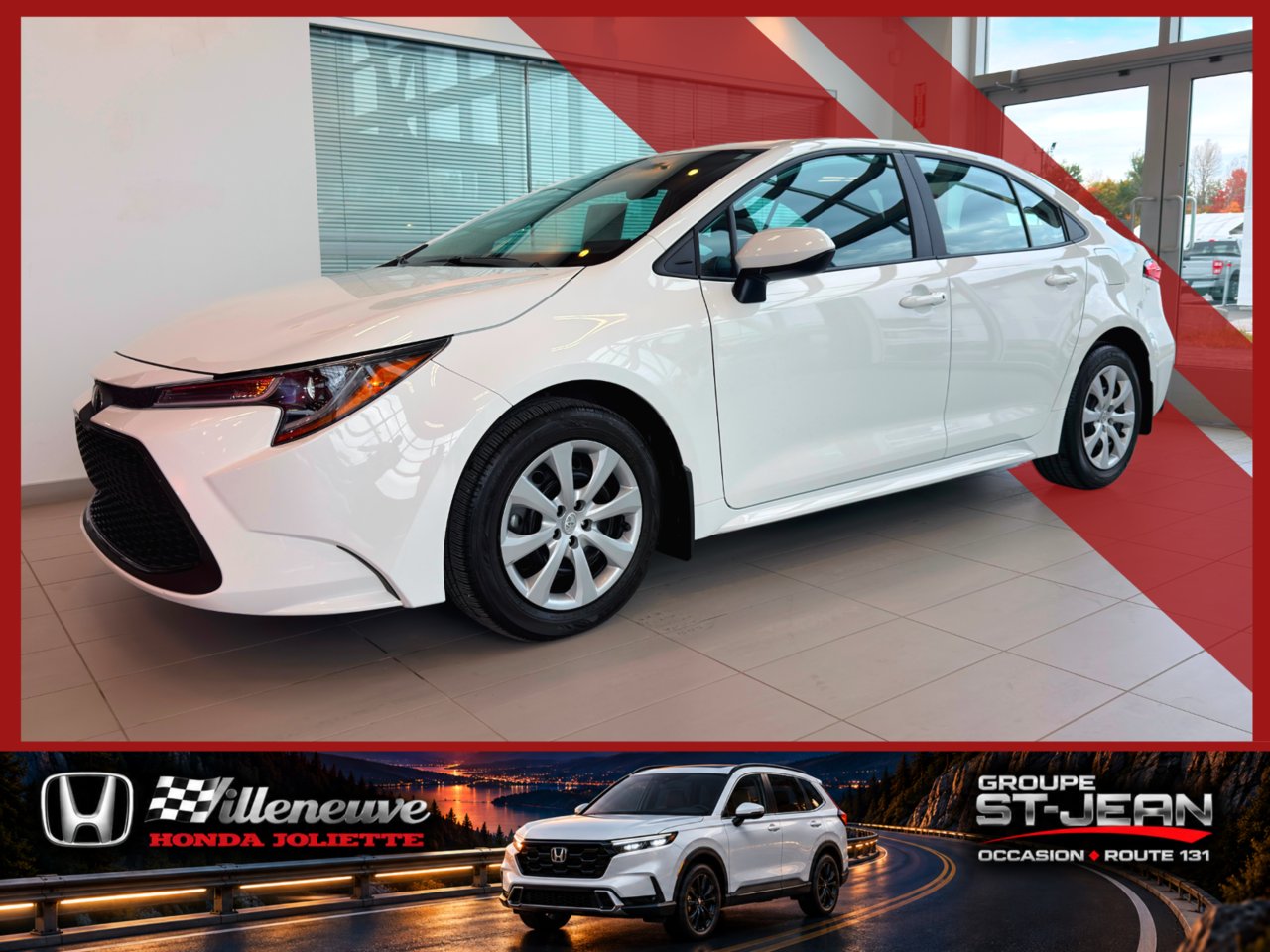 2022 Toyota Corolla White Notre-Dame-des-Prairies - photo #0