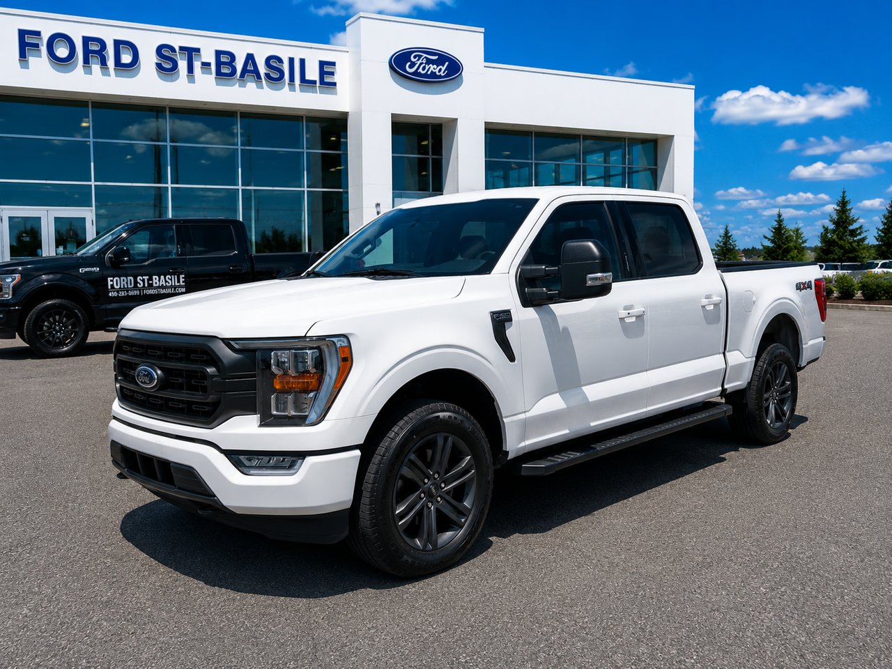 Ford F-150 2023 Blanc Saint-Basile-le-Grand - photo #0