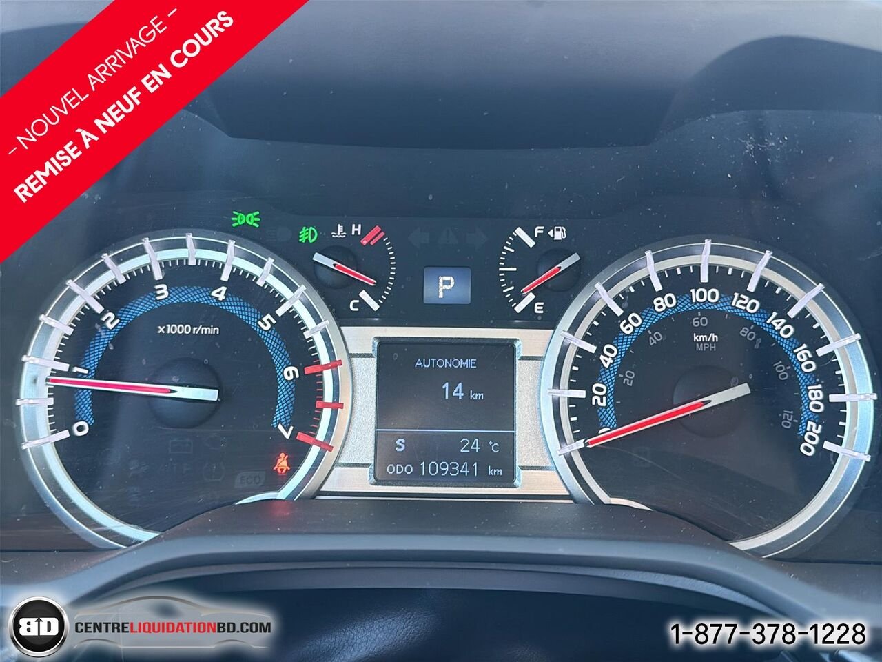 Toyota 4Runner 4RM 4 portes V6 SR5 | BD0393 2016 Noir Granby - photo #14