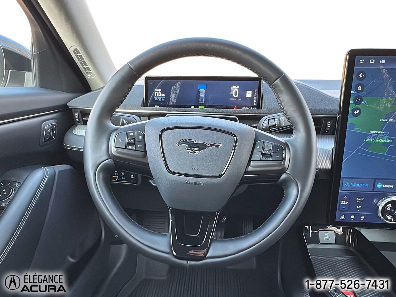 2023 Ford Mustang Mach-E Sélect TI | A8937 White Granby - photo #16