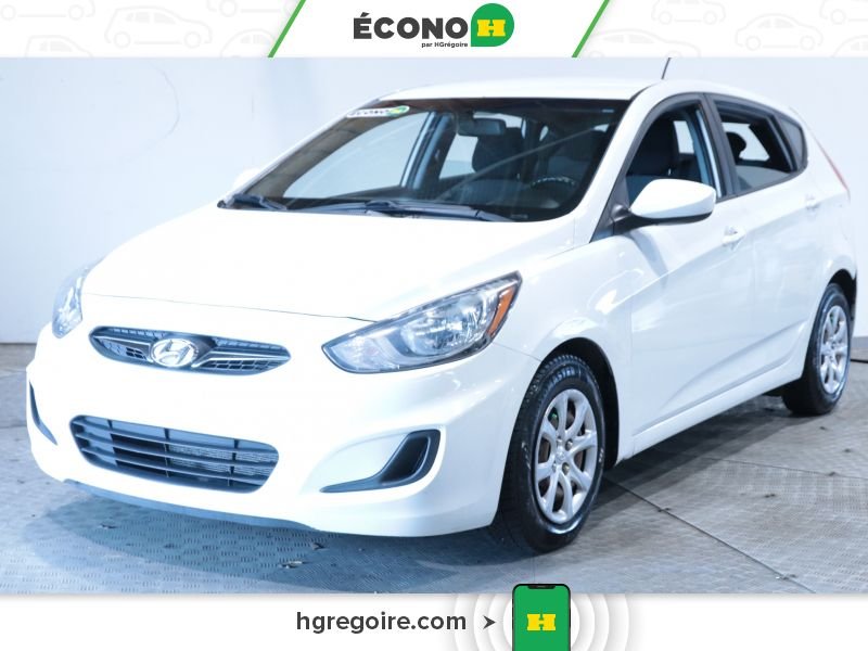 Hyundai Accent 2014 Blanc Saint-Eustache - photo #2