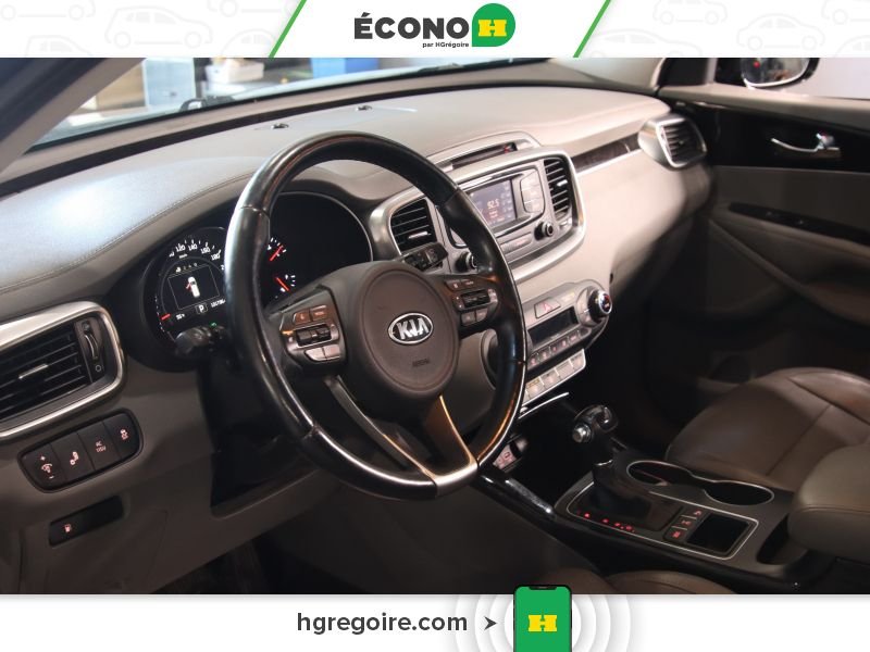 Kia Sorento 821570 | 3.3L EX+ AWC 7 PASSAGERS CUIR CAMÉRA MAGS 2016 Noir Laval - photo #17