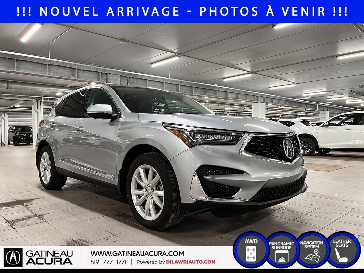 Acura RDX Tech SH-AWD 2021 Argent Gatineau - photo #2