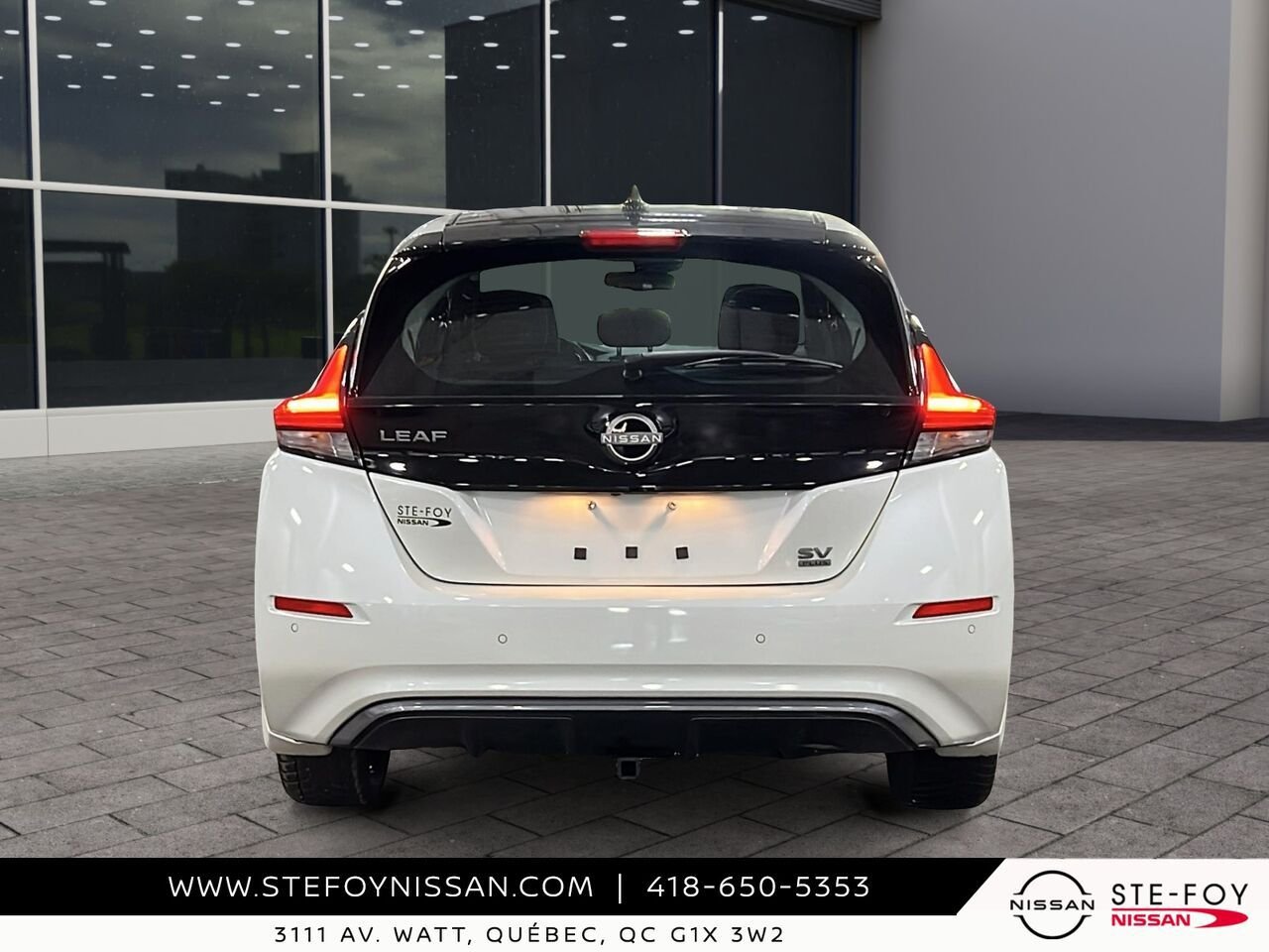 Nissan LEAF SV PLUS 2023 Blanc Ste-Foy - photo #4