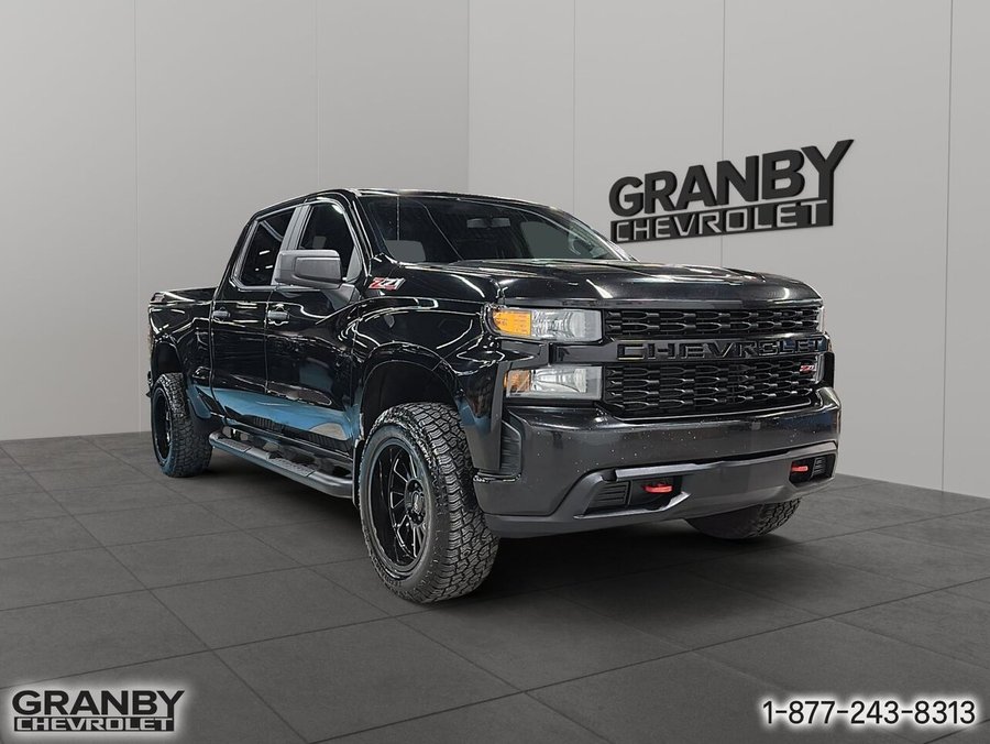 2019 Chevrolet Silverado 1500 Custom Trail Boss cabine multiplace 4RM 157 po Black