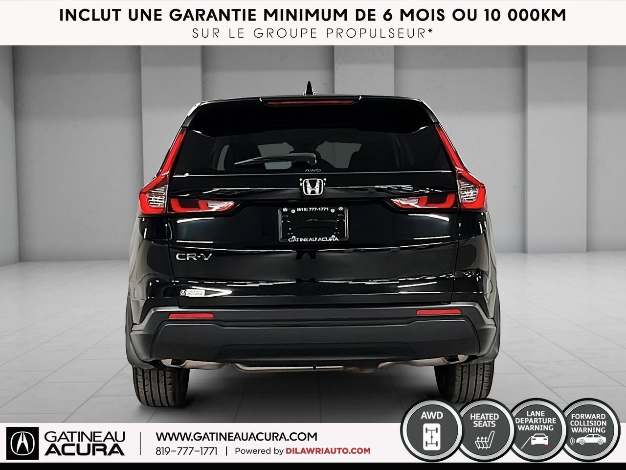 Honda CR-V LX AWD 2024 Noir Ottawa & Gatineau - photo #14