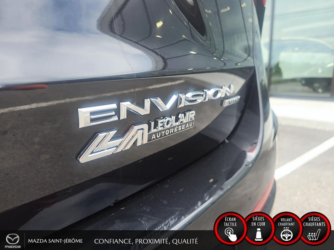 Buick Envision Essence | CUIR | AWD | 2019 Noir Saint-Jérôme - photo #8
