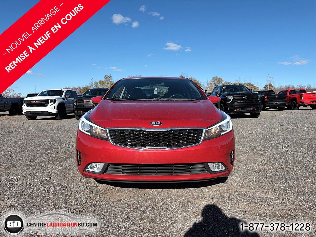 2018 Kia Forte LX+ BA | BD0469 Red Granby - photo #1