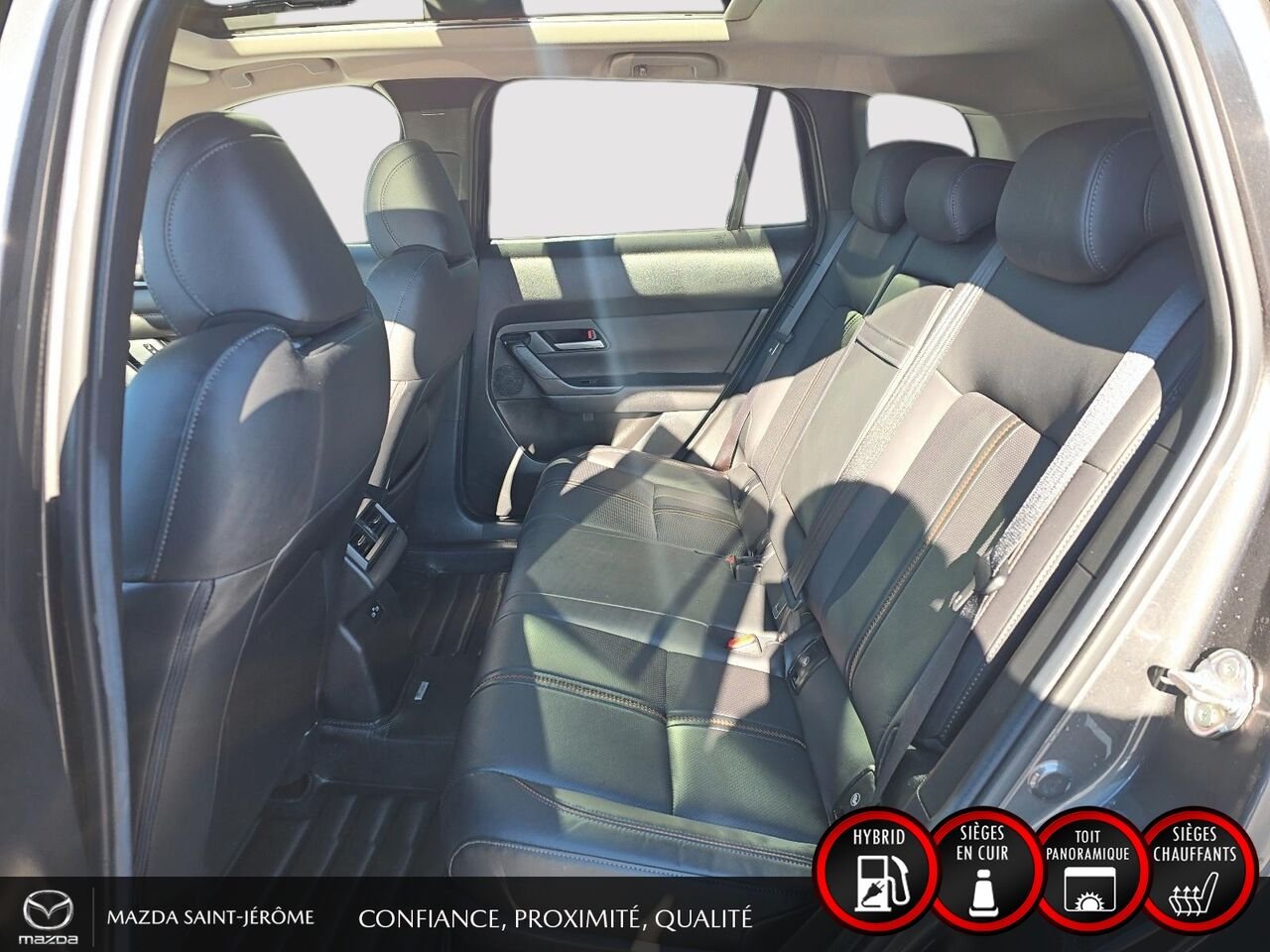 2025 Mazda CX-50 hybride Kuro | 1 PROPRIÉTAIRE | JAMAIS ACCIDENTÉ | TOIT PANORAMIQUE | CUIR | AWD Grey Saint-Jérôme - photo #21