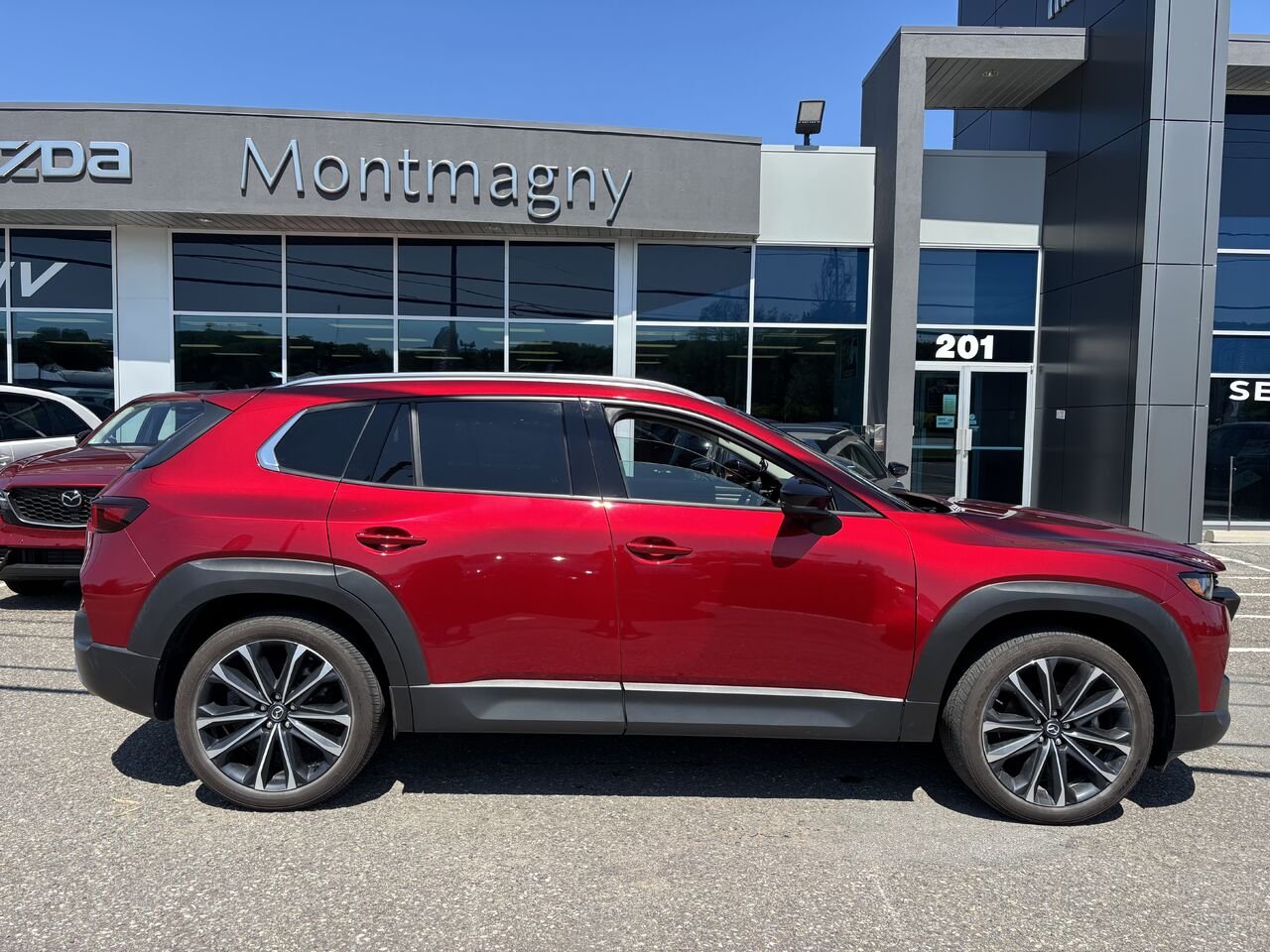 Mazda CX-50 GT TI avec moteur turbo 2024 Rouge Montmagny - photo #1