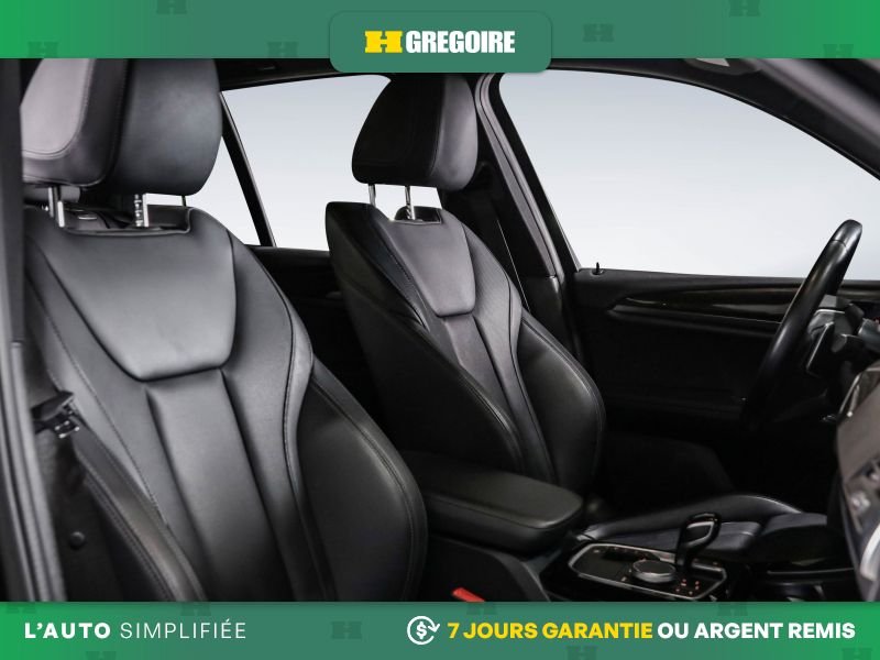 BMW X3 725546 | AWD AUTO A/C CUIR NAV MAGS CAM RECULE 2022 Noir Laval - photo #28