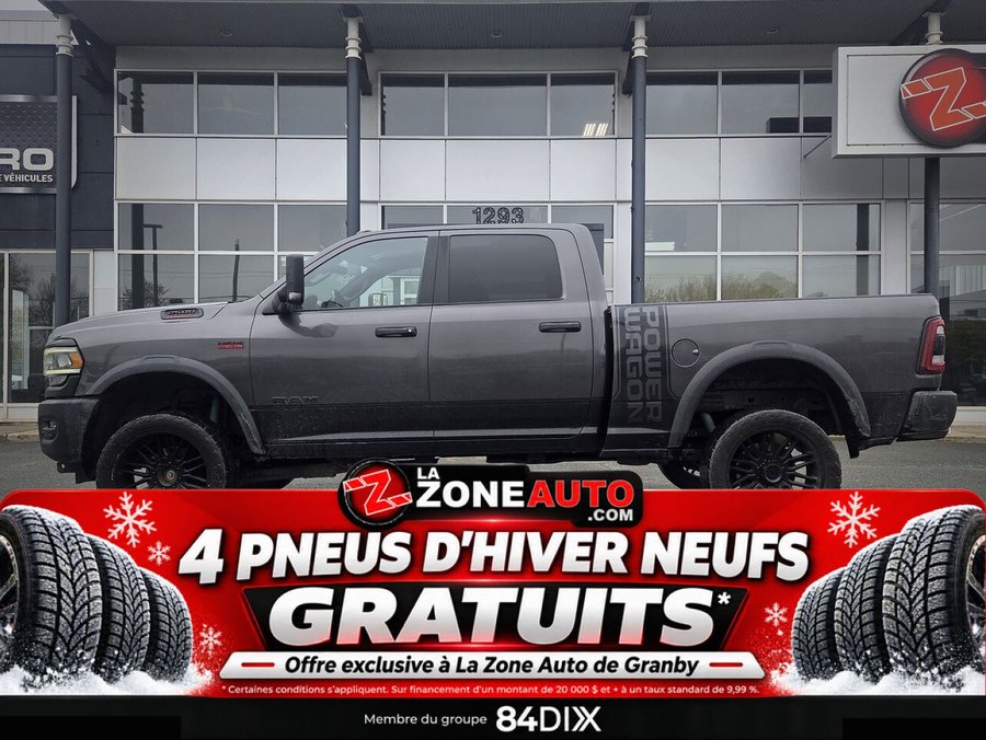2020 Ram 2500 Powerwagon MOTEUR V8 6.4L + 6 PASSAGERS + AWD Silver