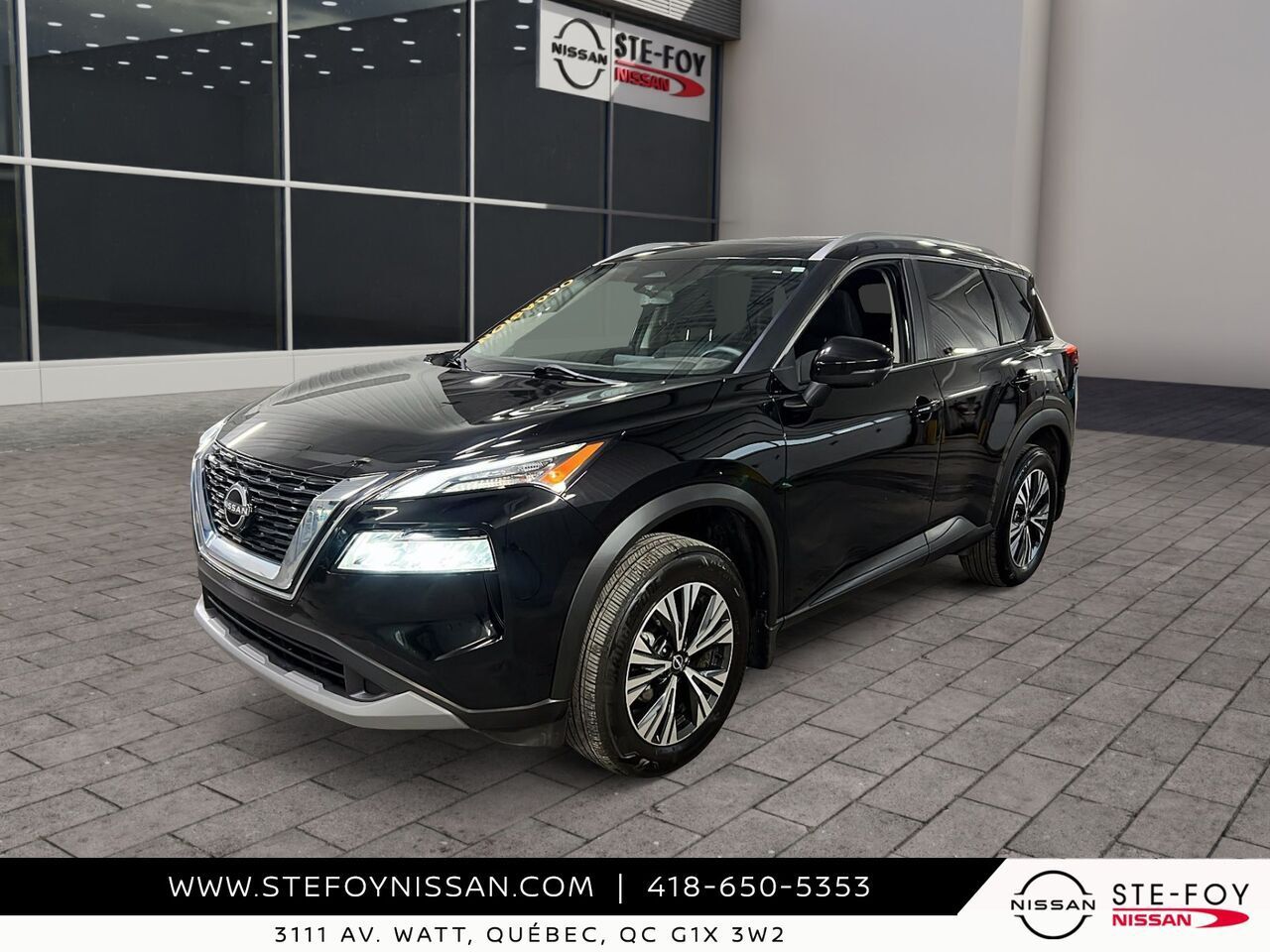 Black 2023 Nissan Rogue SUV / Crossover All-Wheel Drive Continuously Variable Transmission