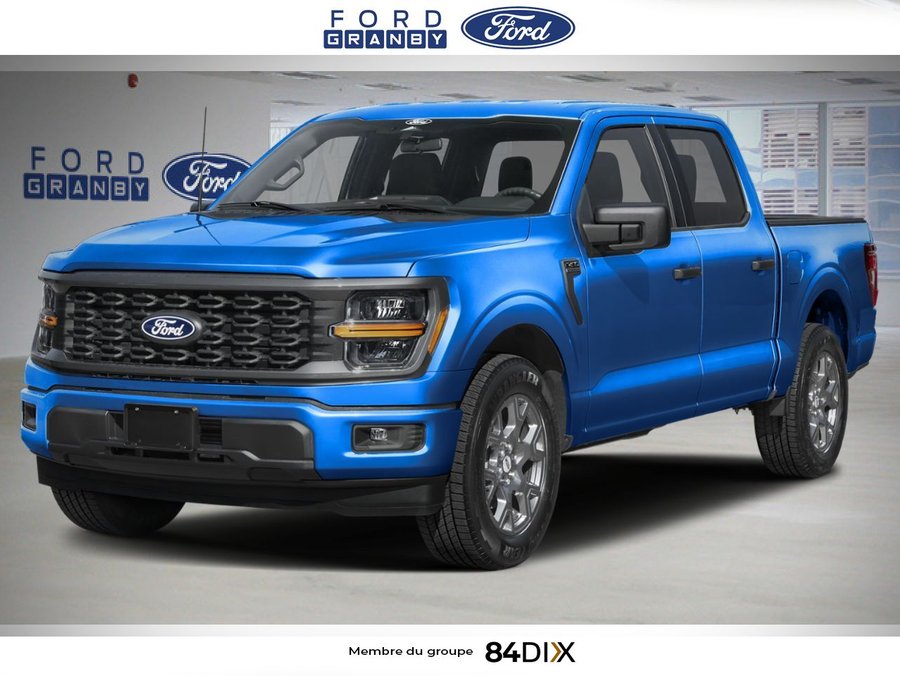 2026 Ford F-150 STX cabine SuperCrew 4RM caisse de 5,5 pi Argon Blue Metallic