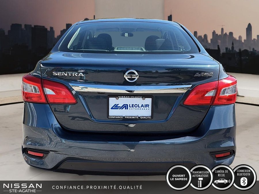 2018 Nissan Sentra S CVT | TRACTION AVANT | CAMÉRA DE RECUL | RÉGULATEUR DE VITESSE | RÉTROVISEURS CHAUFFANTS Blue