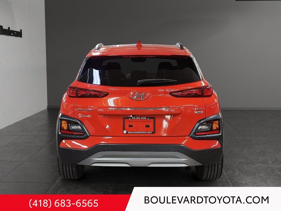 2020 Hyundai Kona 1.6T ULTIMATE TI, AWD Orange