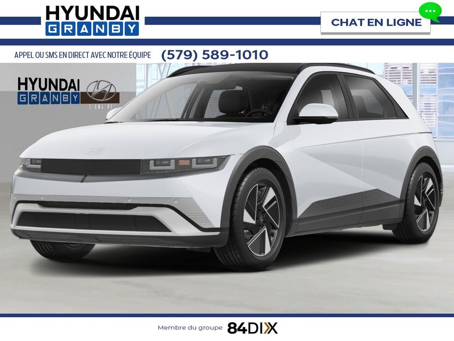 2025 HYUNDAI IONIQ 5 Preferred grande autonomie TI Atlas White Matte