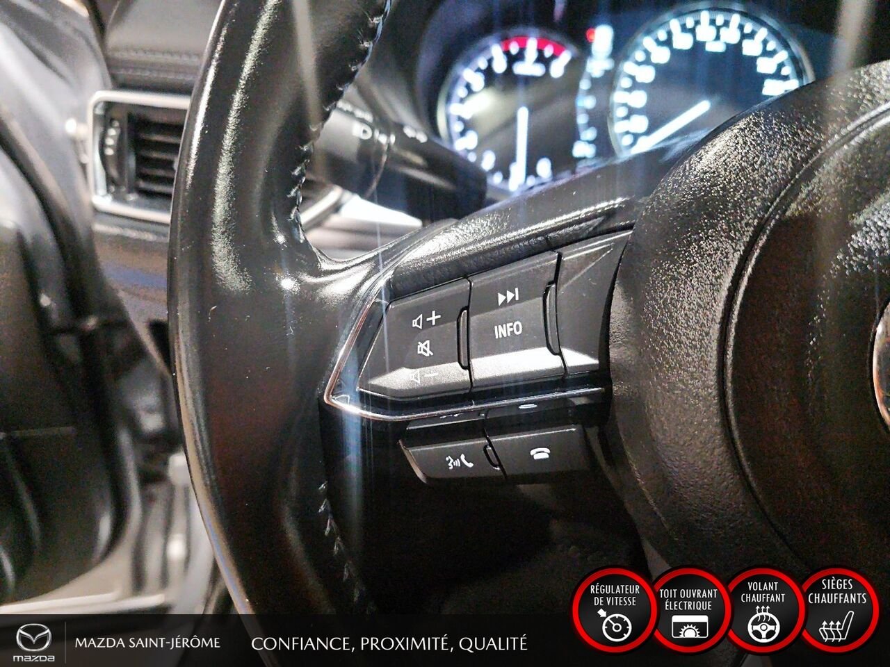 2023 Mazda CX-5 GS LUXURY | TOIT OUVRANT | CUIR | AWD | Silver Saint-Jérôme - photo #13
