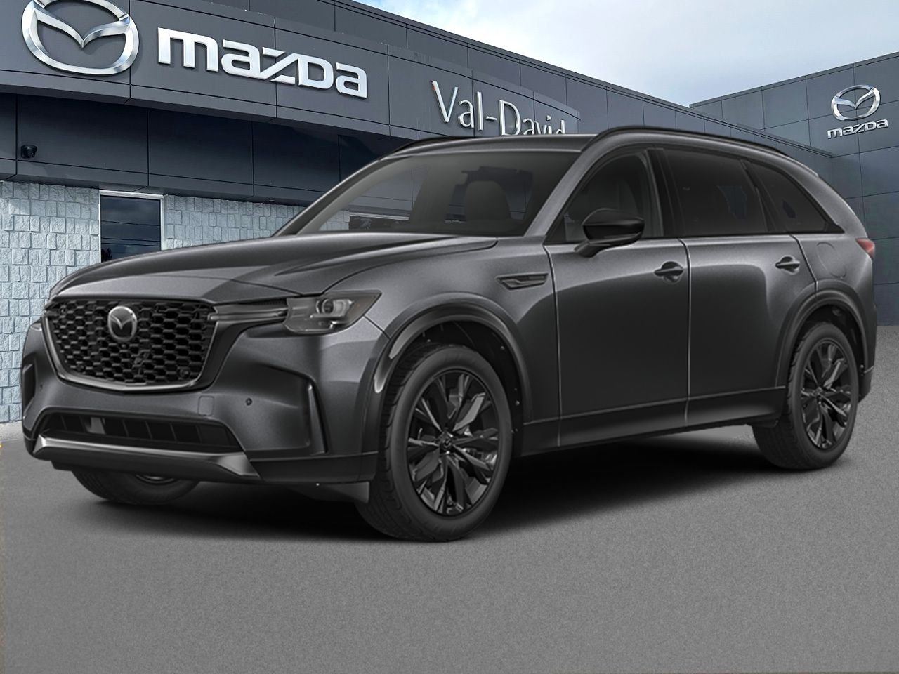 Mazda CX-90 hybride léger GT-P TI 2026 Gris mécanique métallisé Val-David - photo #0