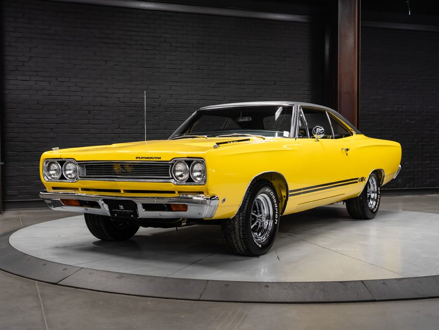 1968 Plymouth GTX 1968 Yellow